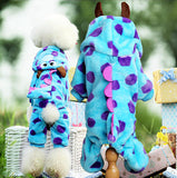 disney sulley sully monsters inc pet halloween cosplay costume giftbox dogs poodle