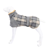 Dog-Fleece-Winter-Coat-Jacket-Jumper-Luxury-Pet-Clothing-Grey