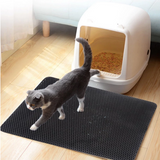 pet cat litter mat litter box mesh net