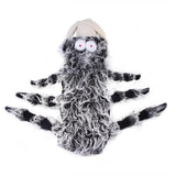 spider dog costume halloween furry eyes