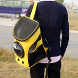 buy cat dog bag backpack capsule yellow