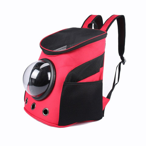 buy cat dog bag backpack capsule red