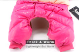 buy adidog pink beige dog jacket winter wind furry fur pet clothes new hoodie suit